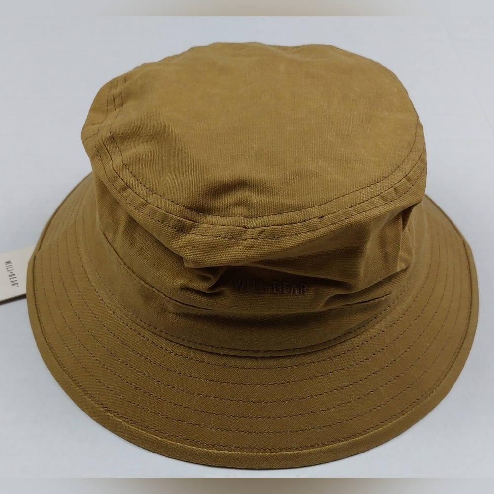 Will + Bear Bucket Hat Unisex Adult Size Small Brown Fischer Sand Cotton NWT